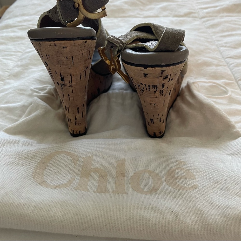 Chloè Renna Platform Wedges - Picture 6 of 6